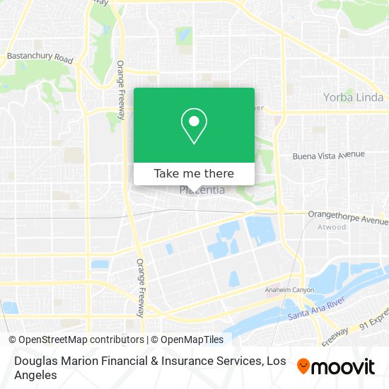 Mapa de Douglas Marion Financial & Insurance Services