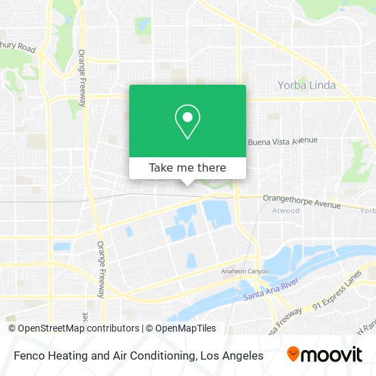 Mapa de Fenco Heating and Air Conditioning