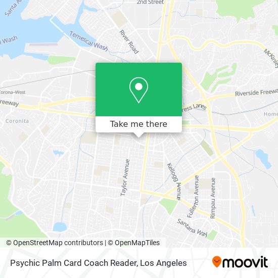 Mapa de Psychic Palm Card Coach Reader