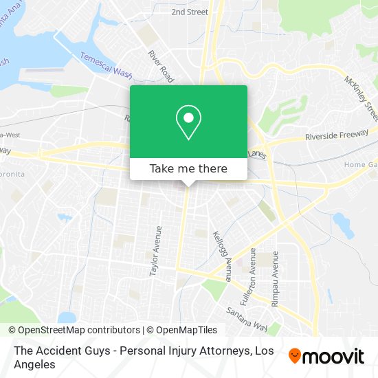 Mapa de The Accident Guys - Personal Injury Attorneys