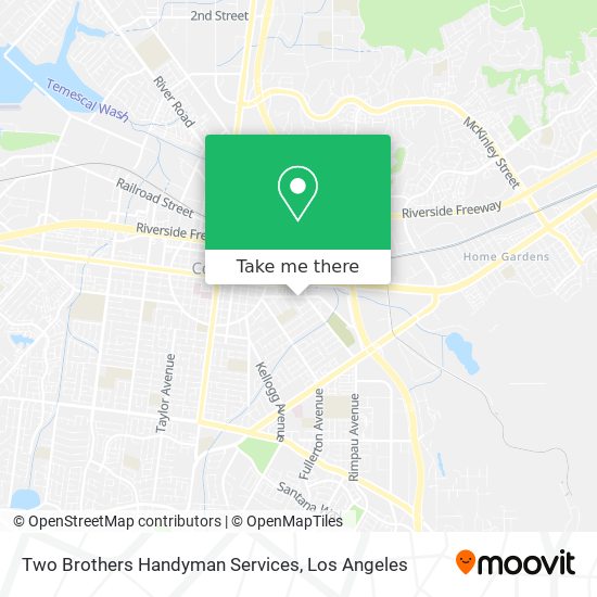 Mapa de Two Brothers Handyman Services