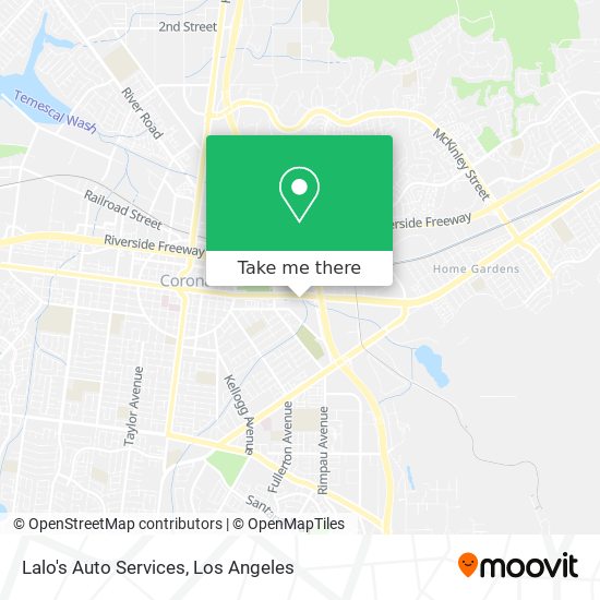 Lalo's Auto Services map