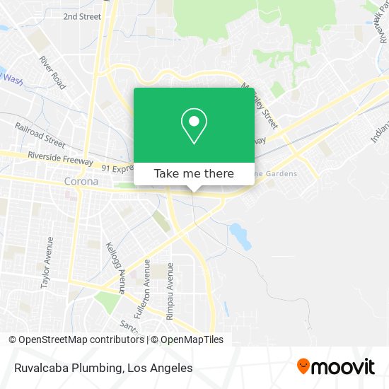 Mapa de Ruvalcaba Plumbing