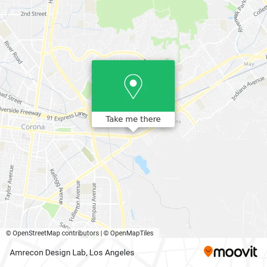 Amrecon Design Lab map