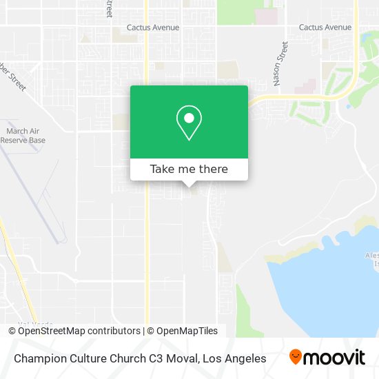 Champion Culture Church C3 Moval map