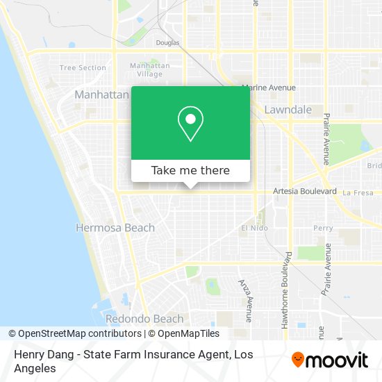 Henry Dang - State Farm Insurance Agent map