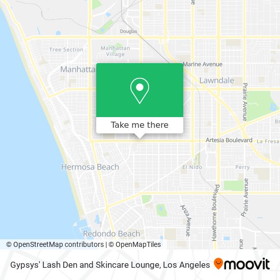 Gypsys' Lash Den and Skincare Lounge map