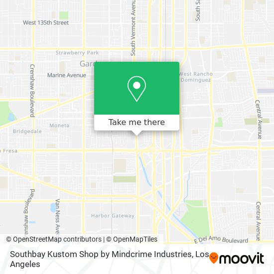 Southbay Kustom Shop by Mindcrime Industries map