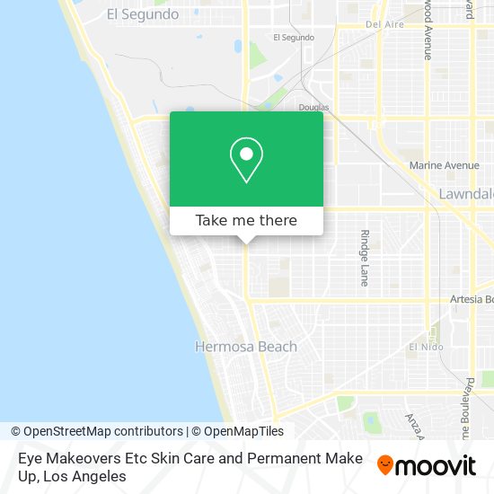 Eye Makeovers Etc Skin Care and Permanent Make Up map