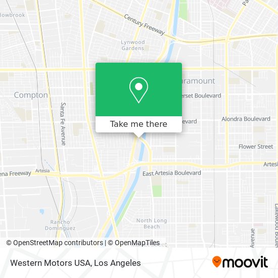 Western Motors USA map