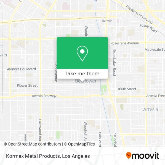 Kormex Metal Products map