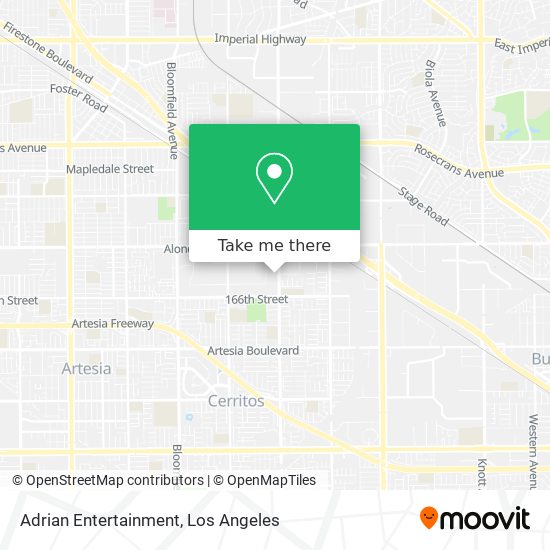 Adrian Entertainment map