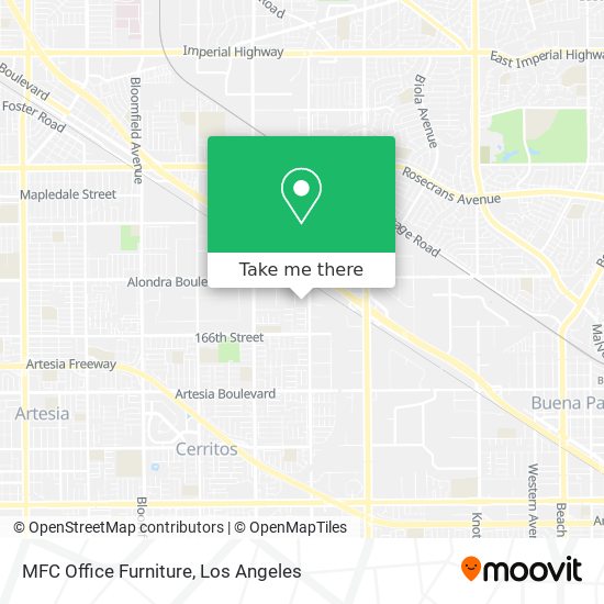 Mapa de MFC Office Furniture
