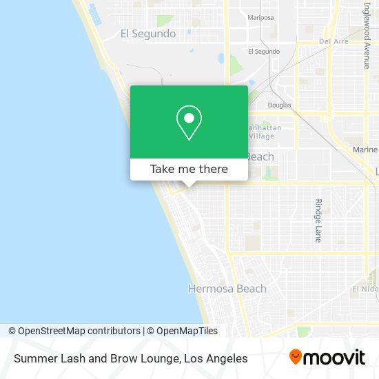 Summer Lash and Brow Lounge map