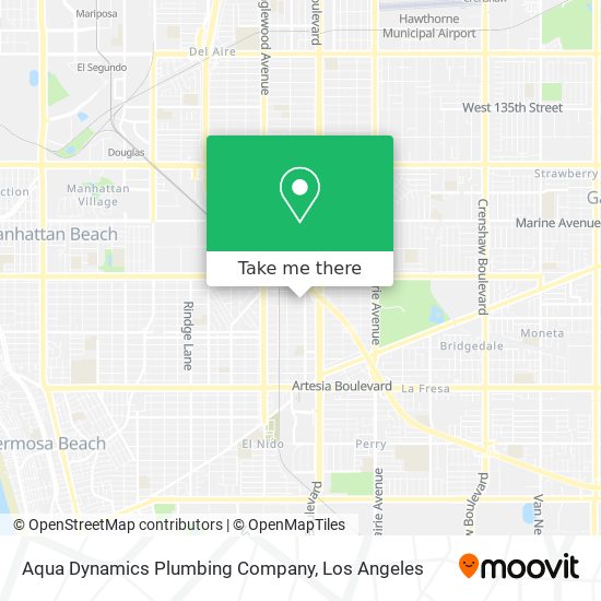 Mapa de Aqua Dynamics Plumbing Company