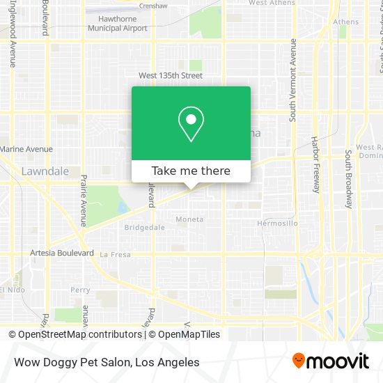 Wow Doggy Pet Salon map