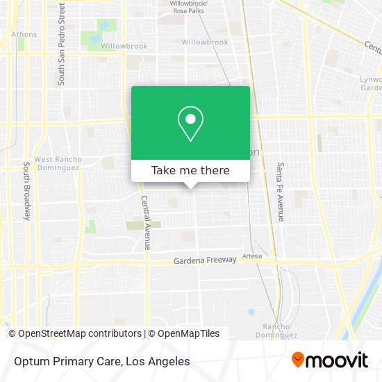 Mapa de Optum Primary Care