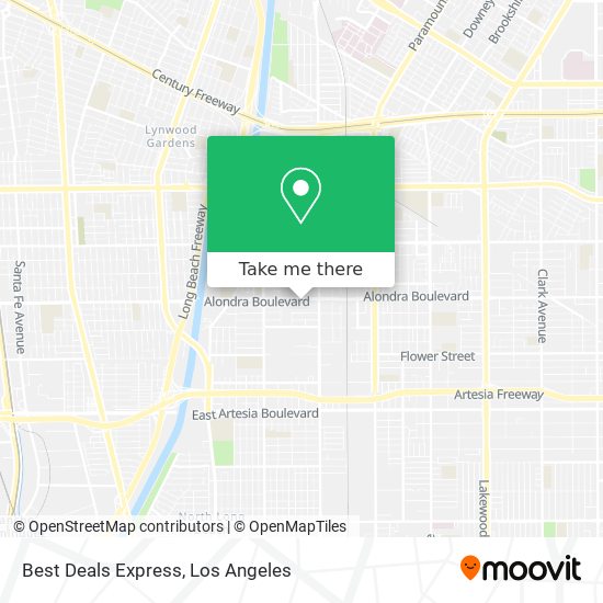 Best Deals Express map