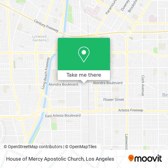 Mapa de House of Mercy Apostolic Church