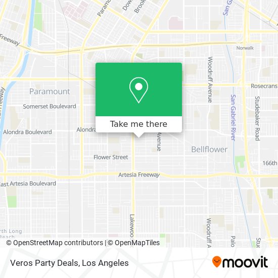 Veros Party Deals map