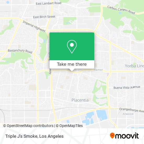 Mapa de Triple J's Smoke