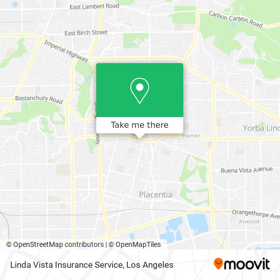 Mapa de Linda Vista Insurance Service