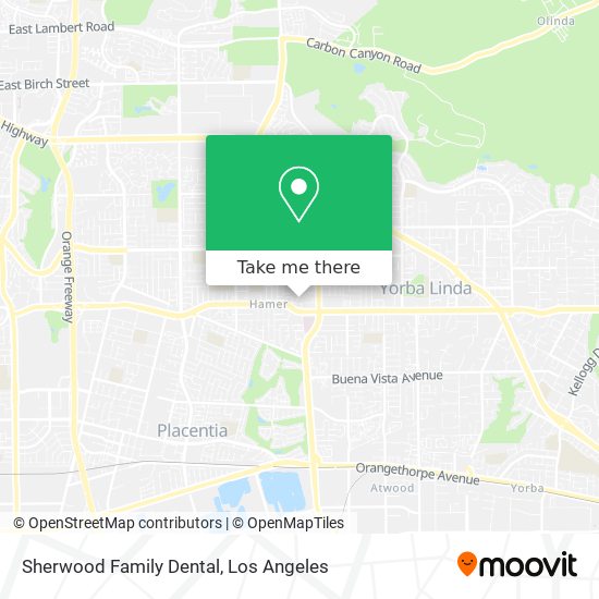 Sherwood Family Dental map