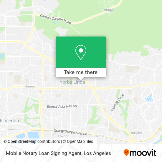 Mobile Notary Loan Signing Agent map