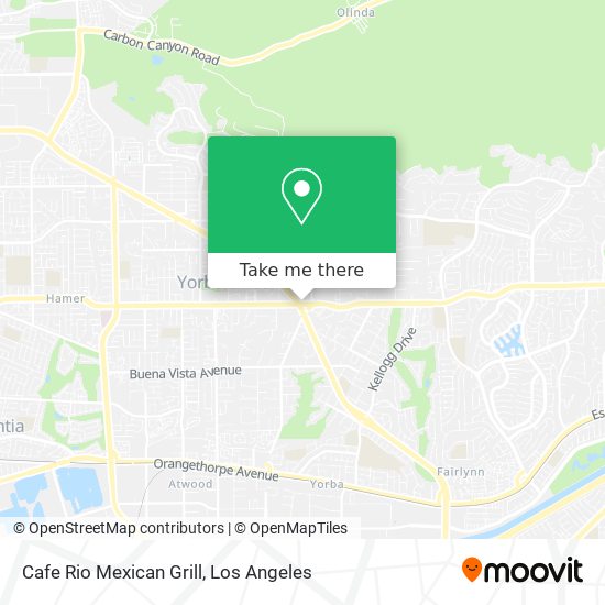 Cafe Rio Mexican Grill map