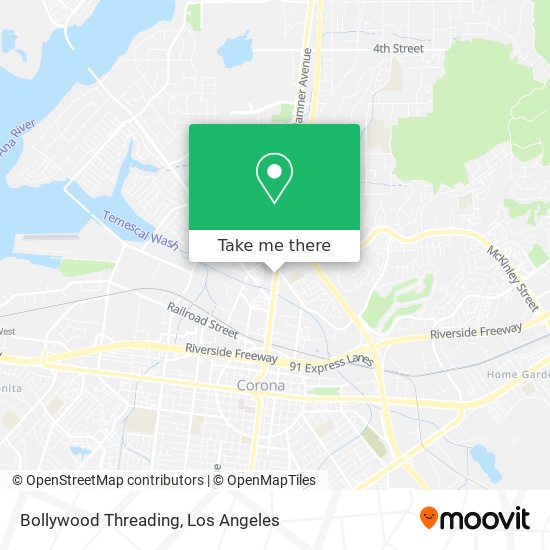 Mapa de Bollywood Threading