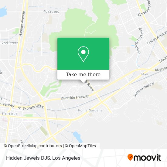 Mapa de Hidden Jewels DJS