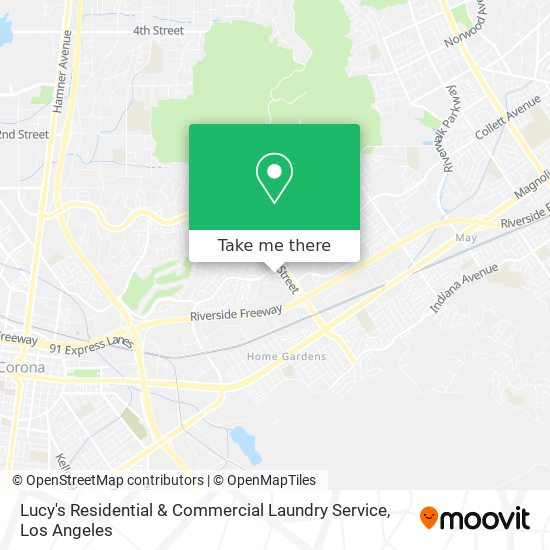 Lucy's Residential & Commercial Laundry Service map