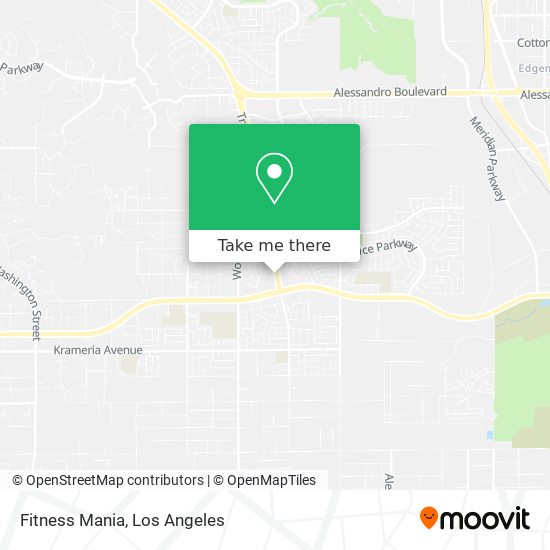 Fitness Mania map