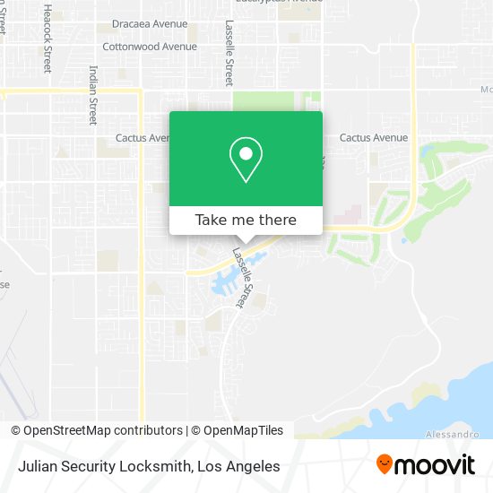 Julian Security Locksmith map