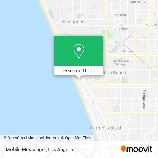 Mapa de Mobile Messenger