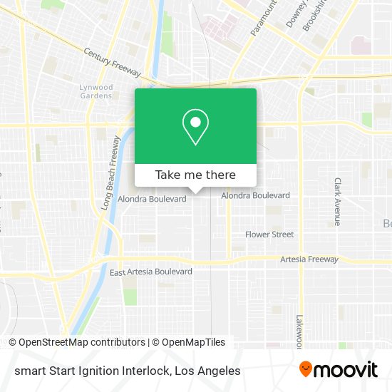 smart Start Ignition Interlock map