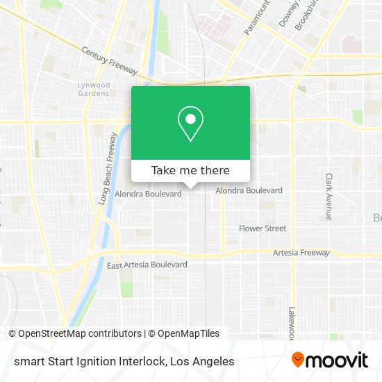 Mapa de smart Start Ignition Interlock