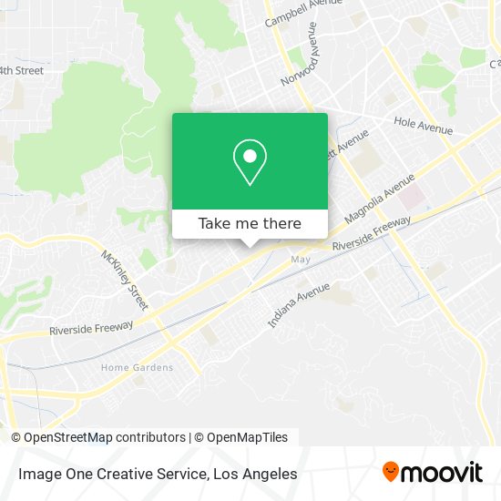 Mapa de Image One Creative Service