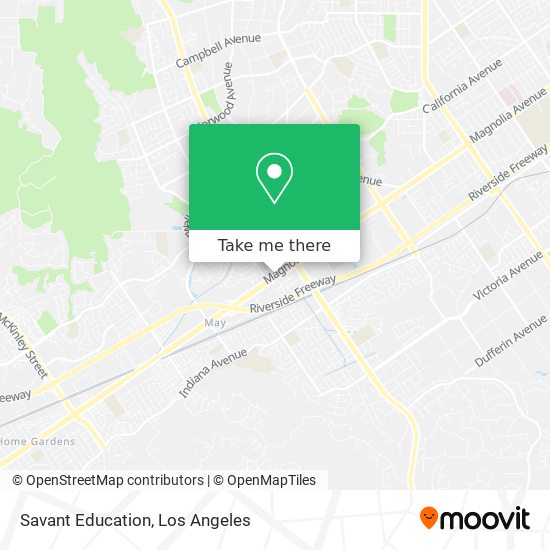 Savant Education map