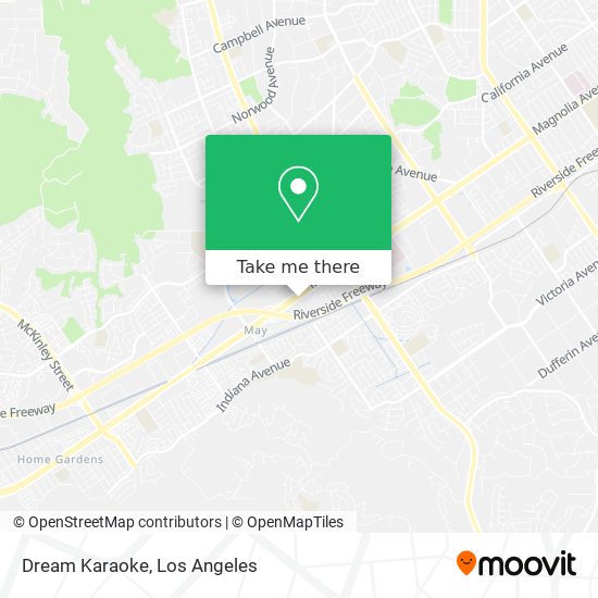 Dream Karaoke map