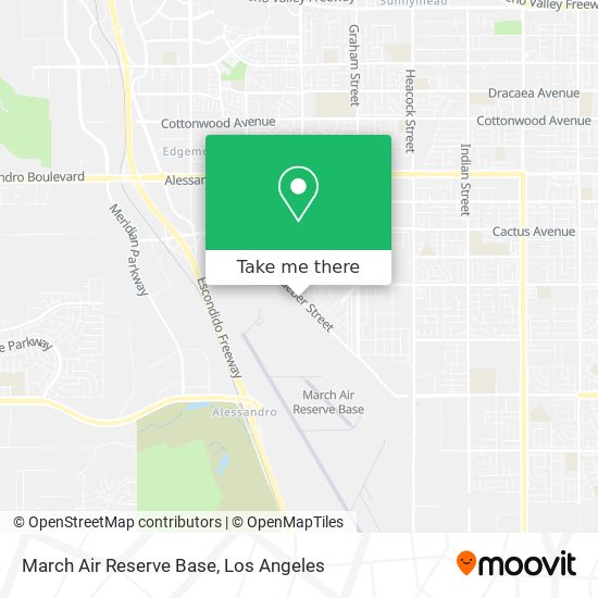 March Air Reserve Base map