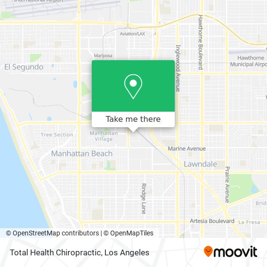 Total Health Chiropractic map