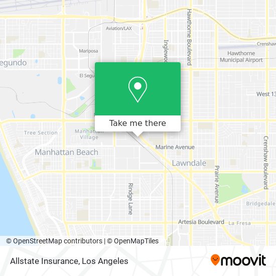 Allstate Insurance map