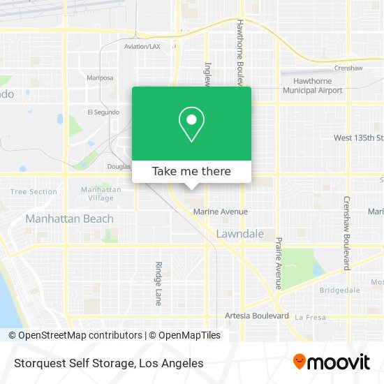 Storquest Self Storage map