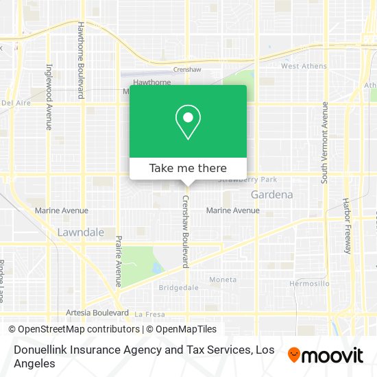 Donuellink Insurance Agency and Tax Services map