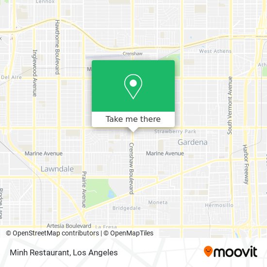 Mapa de Minh Restaurant