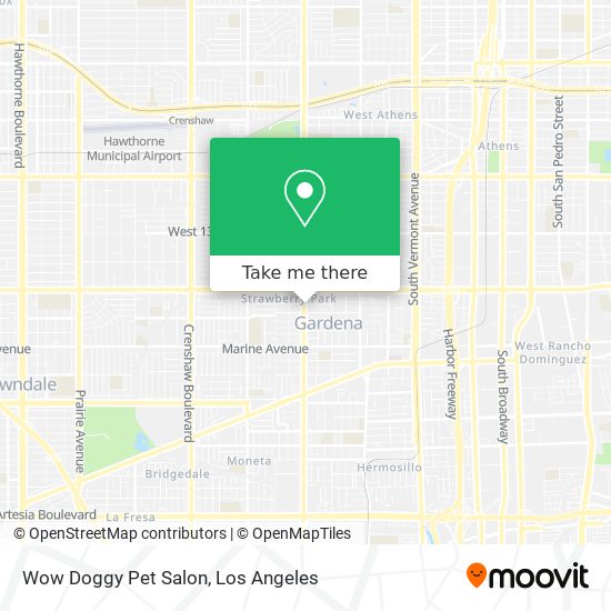 Wow Doggy Pet Salon map