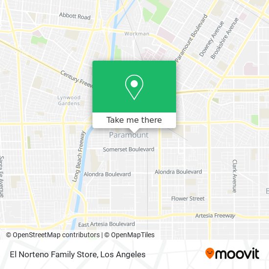 El Norteno Family Store map