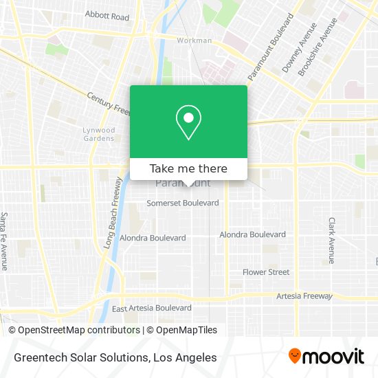 Greentech Solar Solutions map