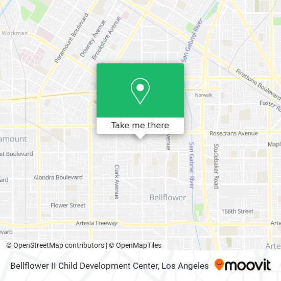 Mapa de Bellflower II Child Development Center